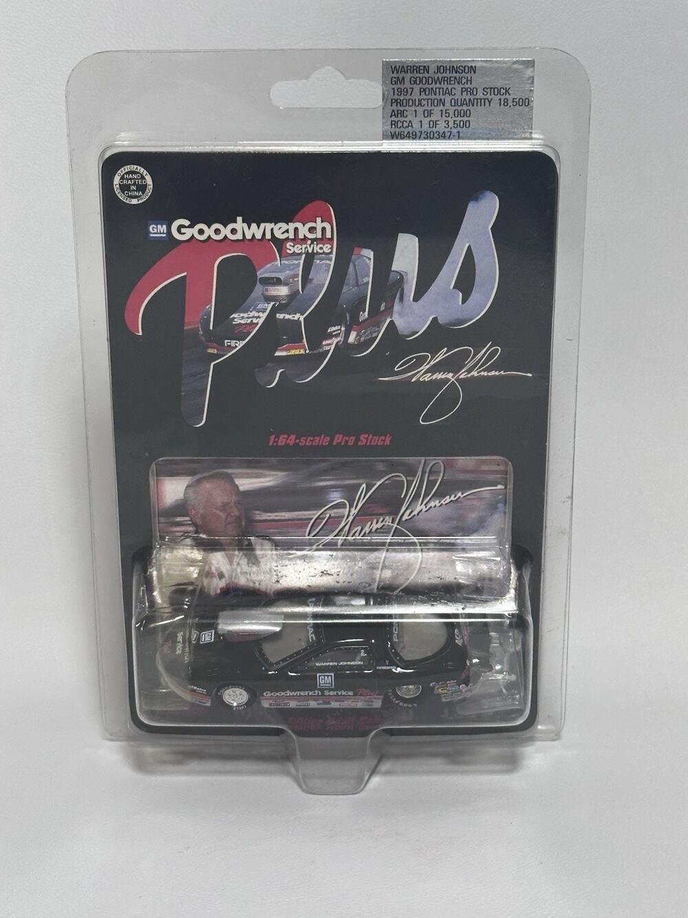 Racing Collectables Action Platinum 1/64 Warren Johnson Stock Car Goodwrench NIP